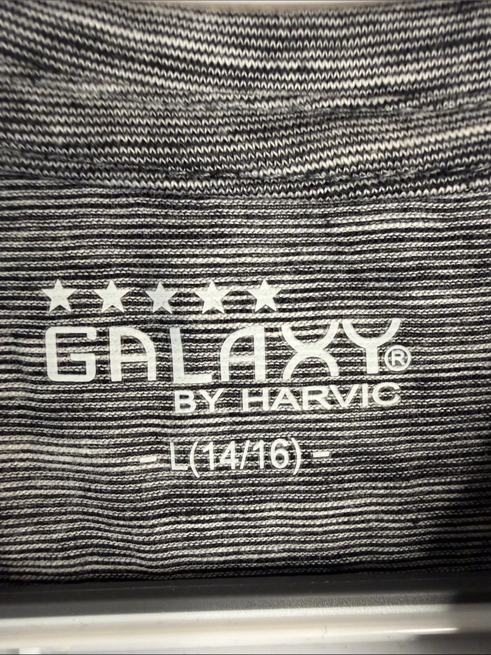 Galaxy By Harvic Boys Short Sleeve Henley Tee - Gray Heather NWT Size 14/16 #28